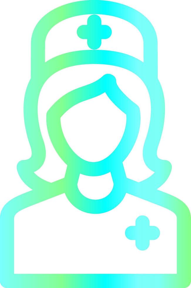 Nurse Creative Icon Design vector