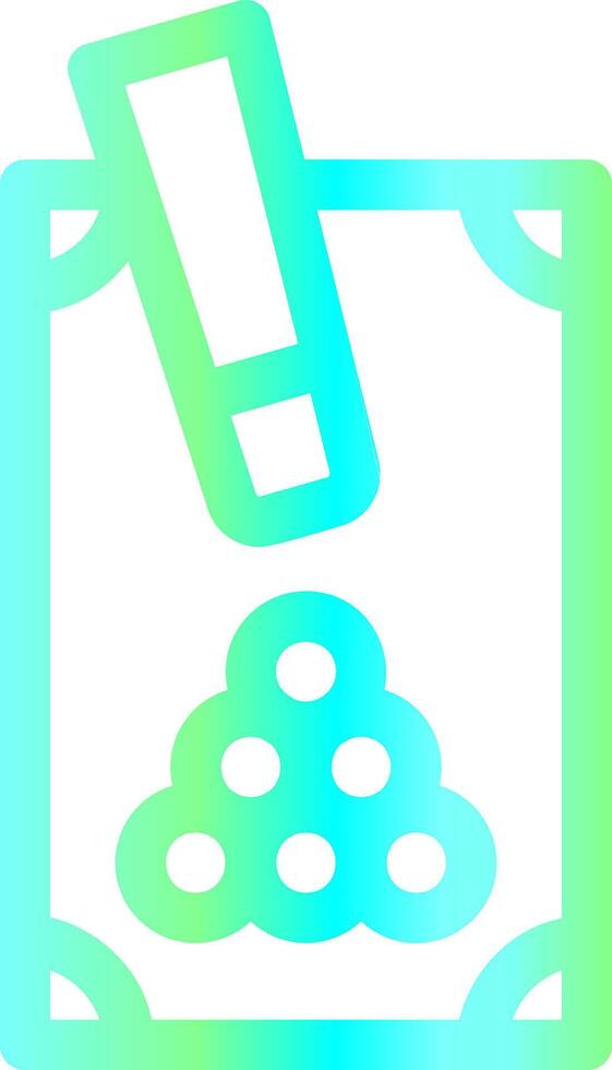 Snooker Creative Icon Design vector