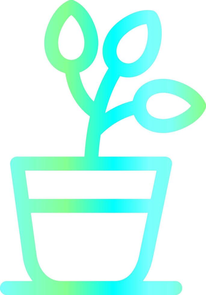 Plant Creative Icon Design vector