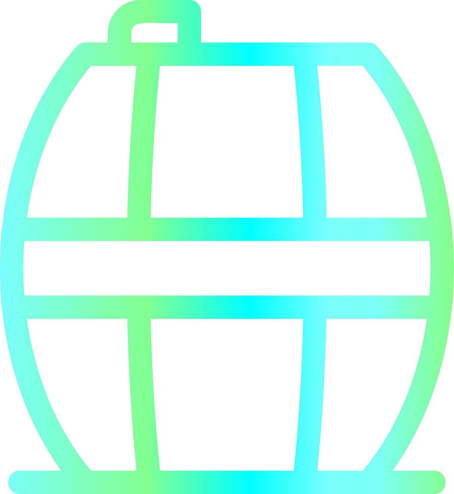 Barrel Creative Icon Design vector