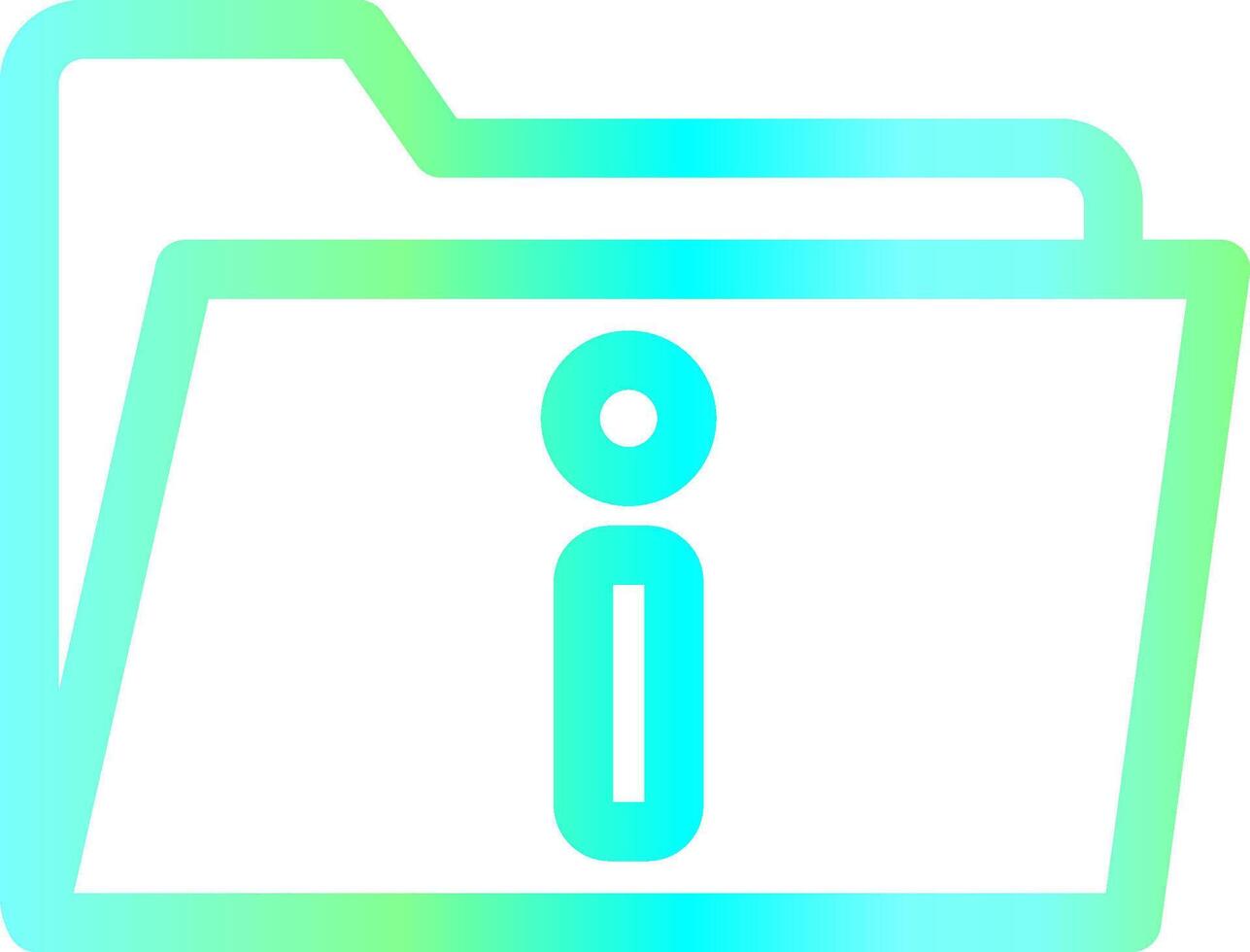 Folder Creative Icon Design vector