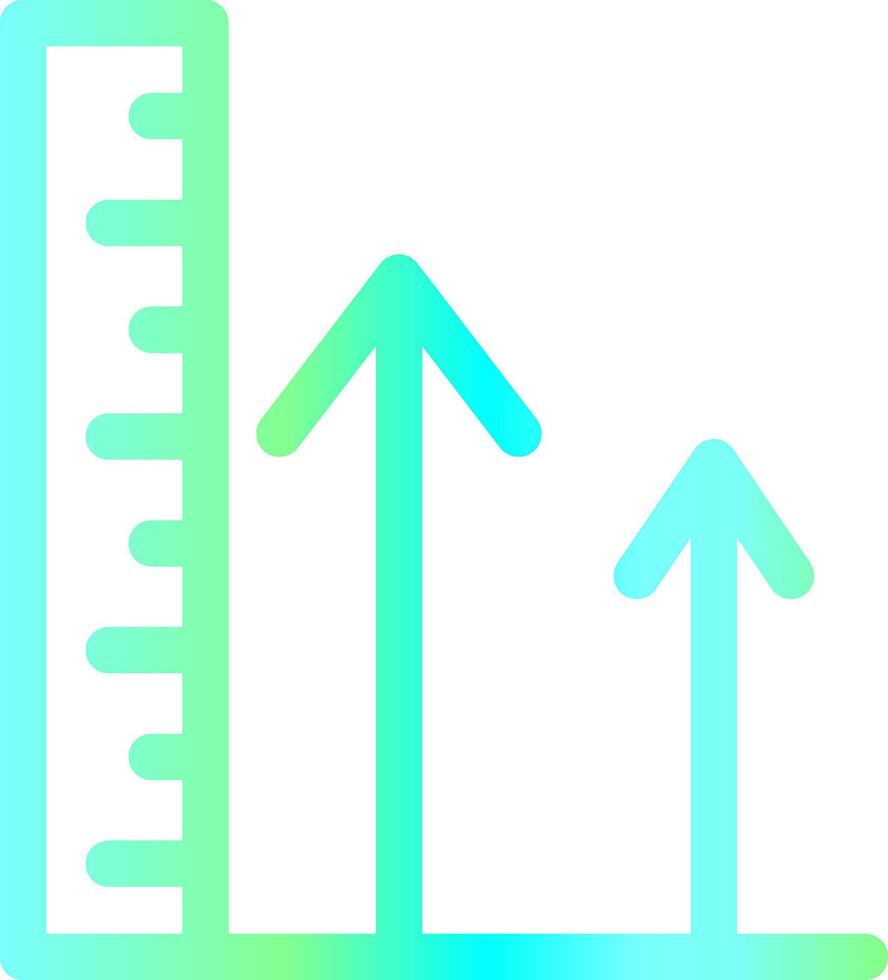 Height Creative Icon Design vector