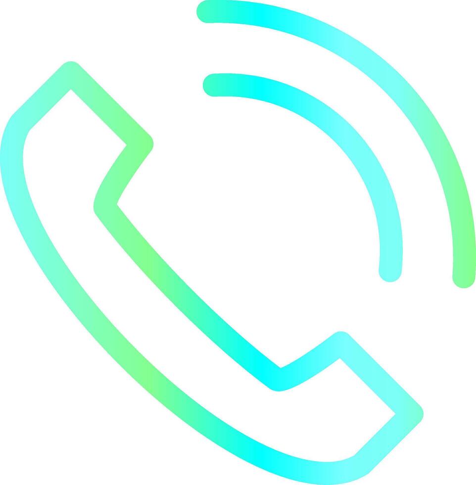 Call Creative Icon Design vector