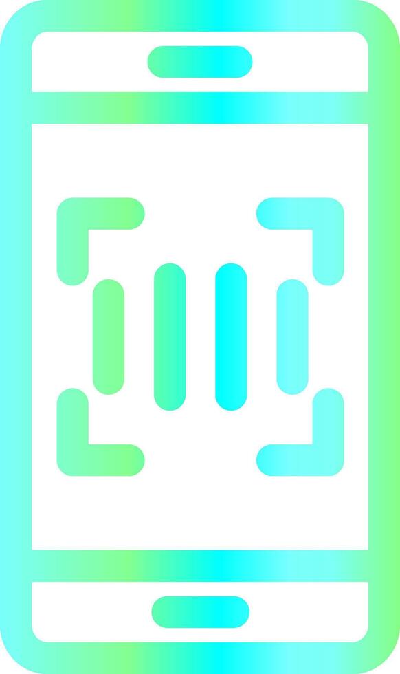 Barcode Creative Icon Design vector