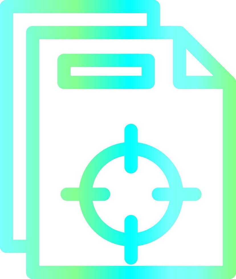 Registration Mark Creative Icon Design vector