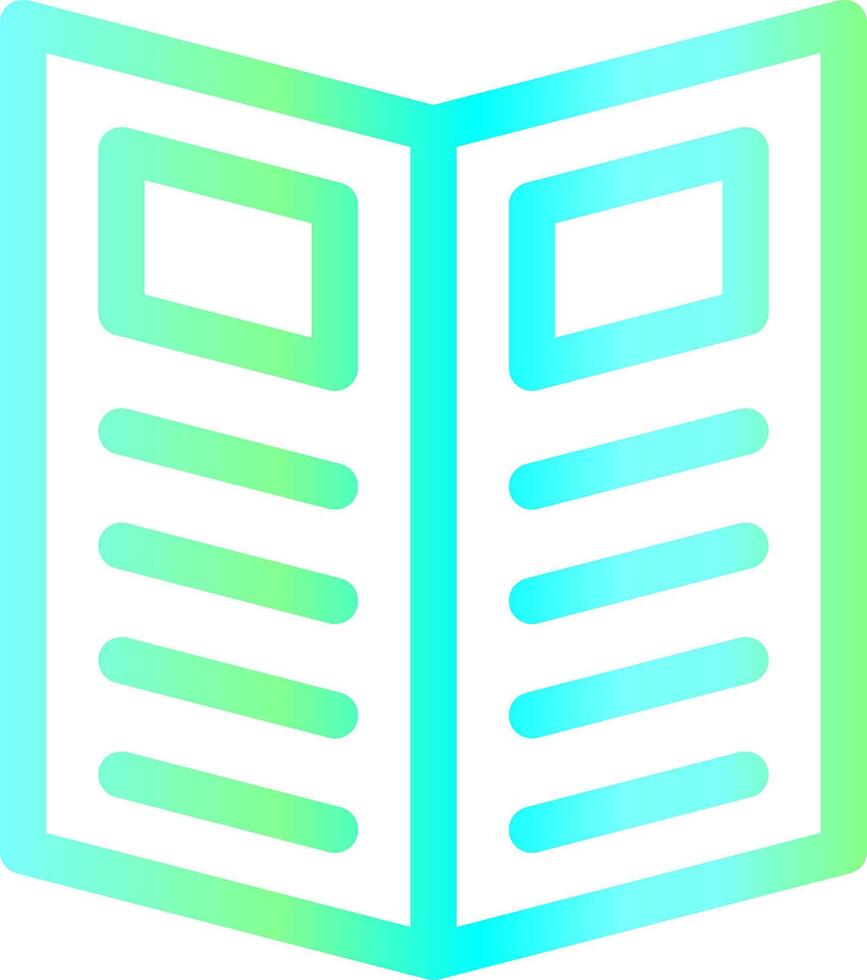 Trifold Creative Icon Design vector