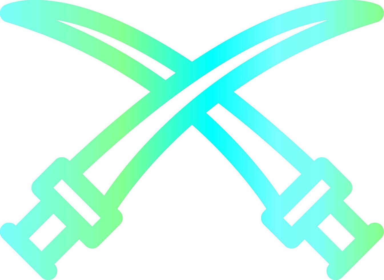 Swords Creative Icon Design vector