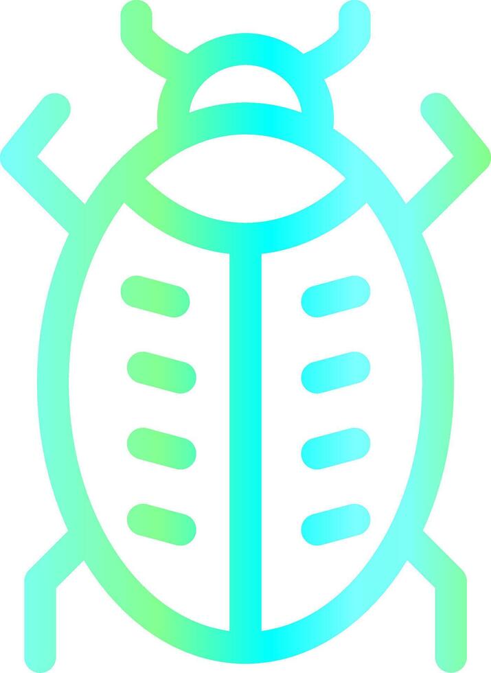 Bug Creative Icon Design vector