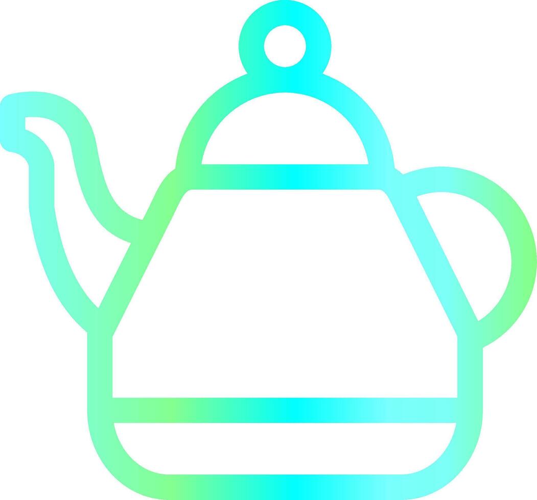 Teapot Creative Icon Design vector