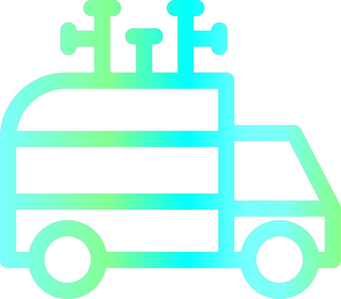 Delivery Truck Creative Icon Design vector