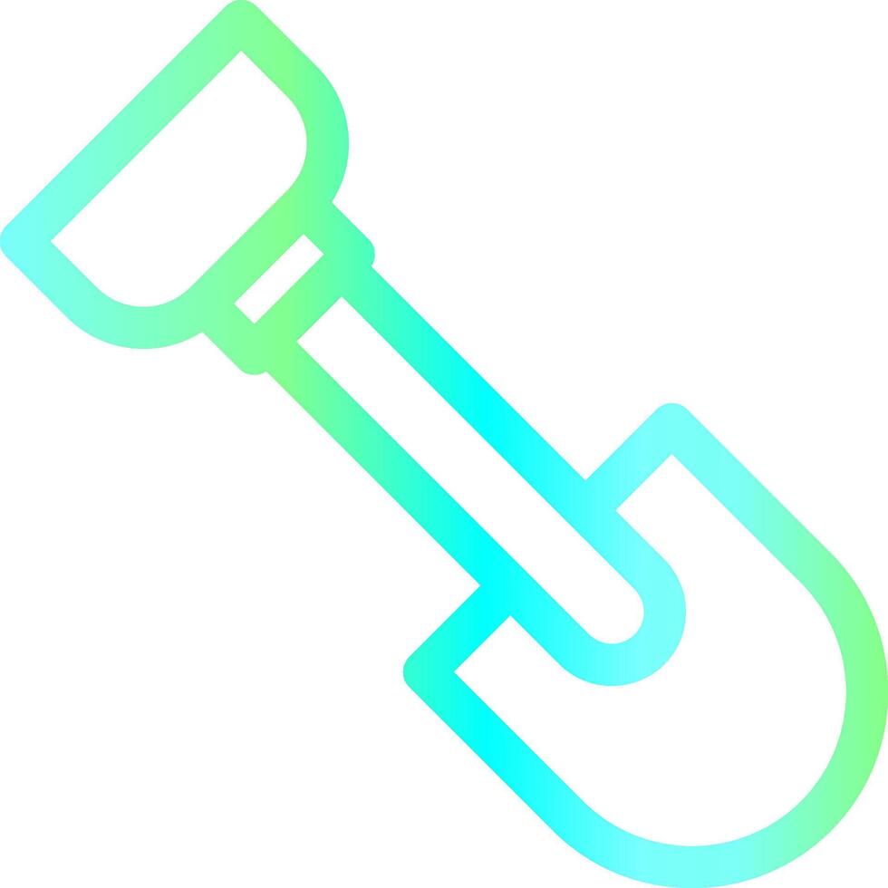 Shovel Creative Icon Design vector