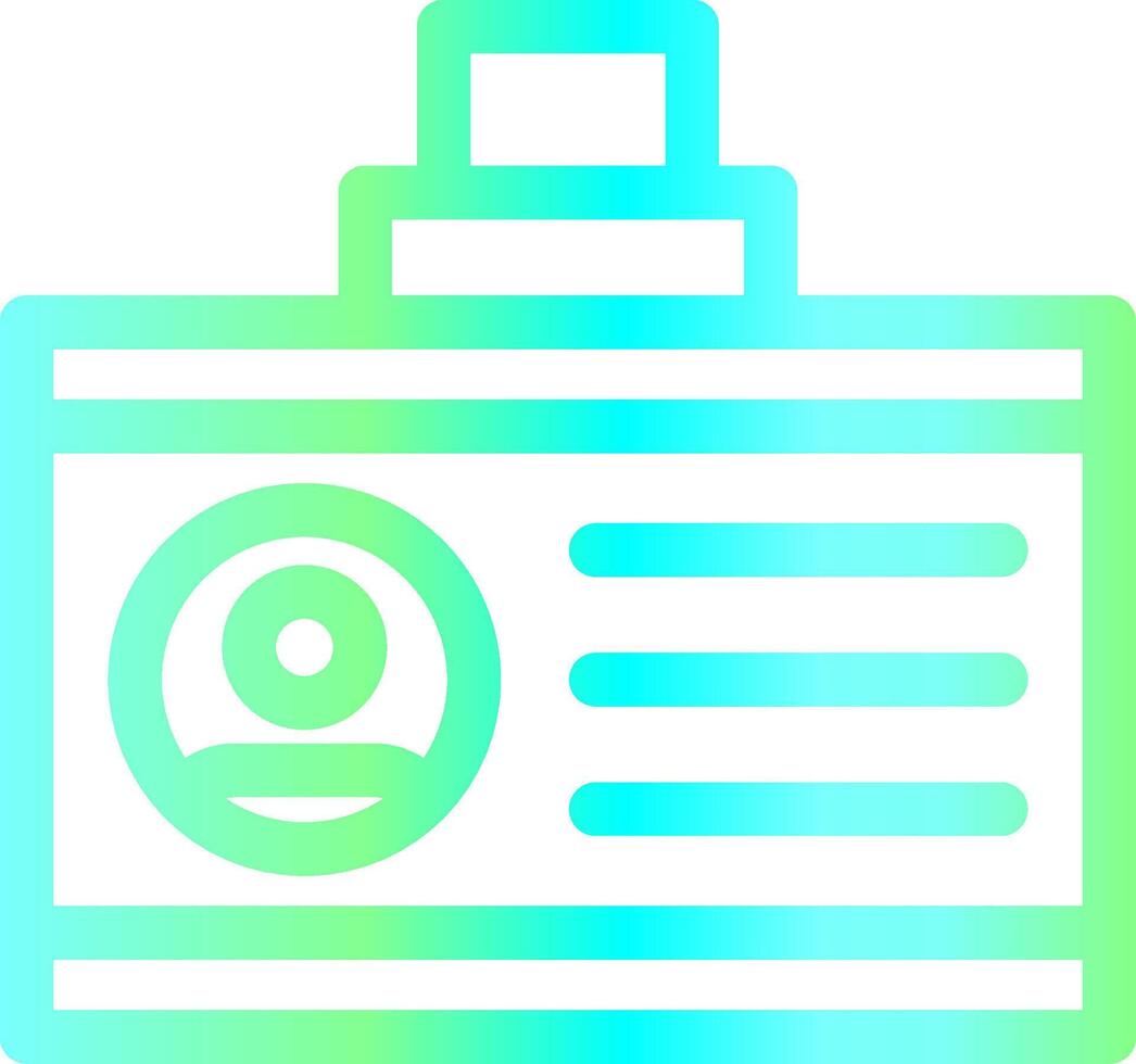 Police Card Creative Icon Design vector