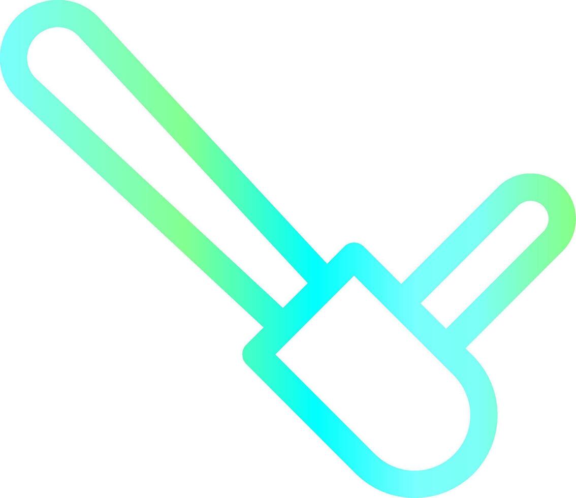 Baton Creative Icon Design vector