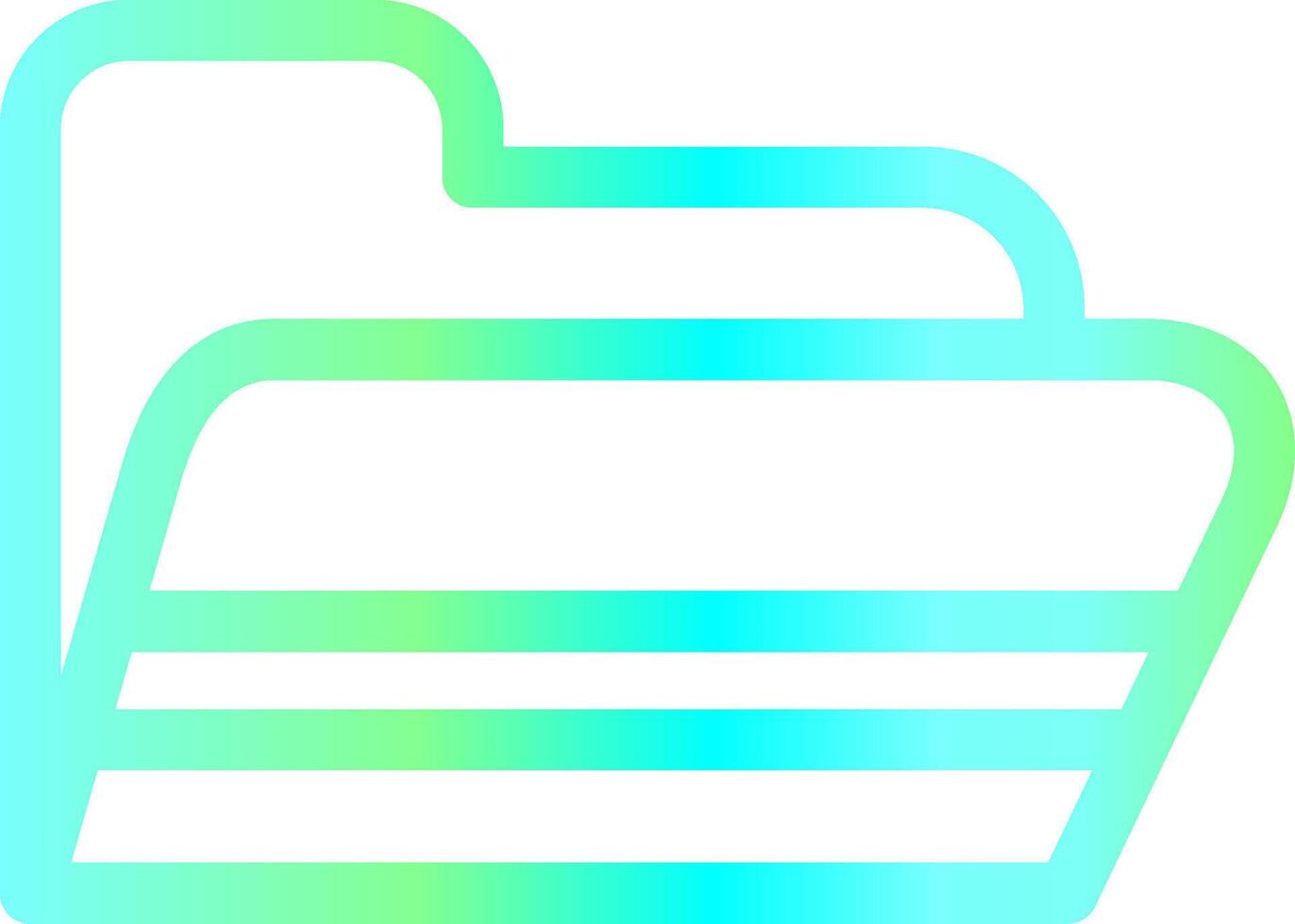 Folder Creative Icon Design vector