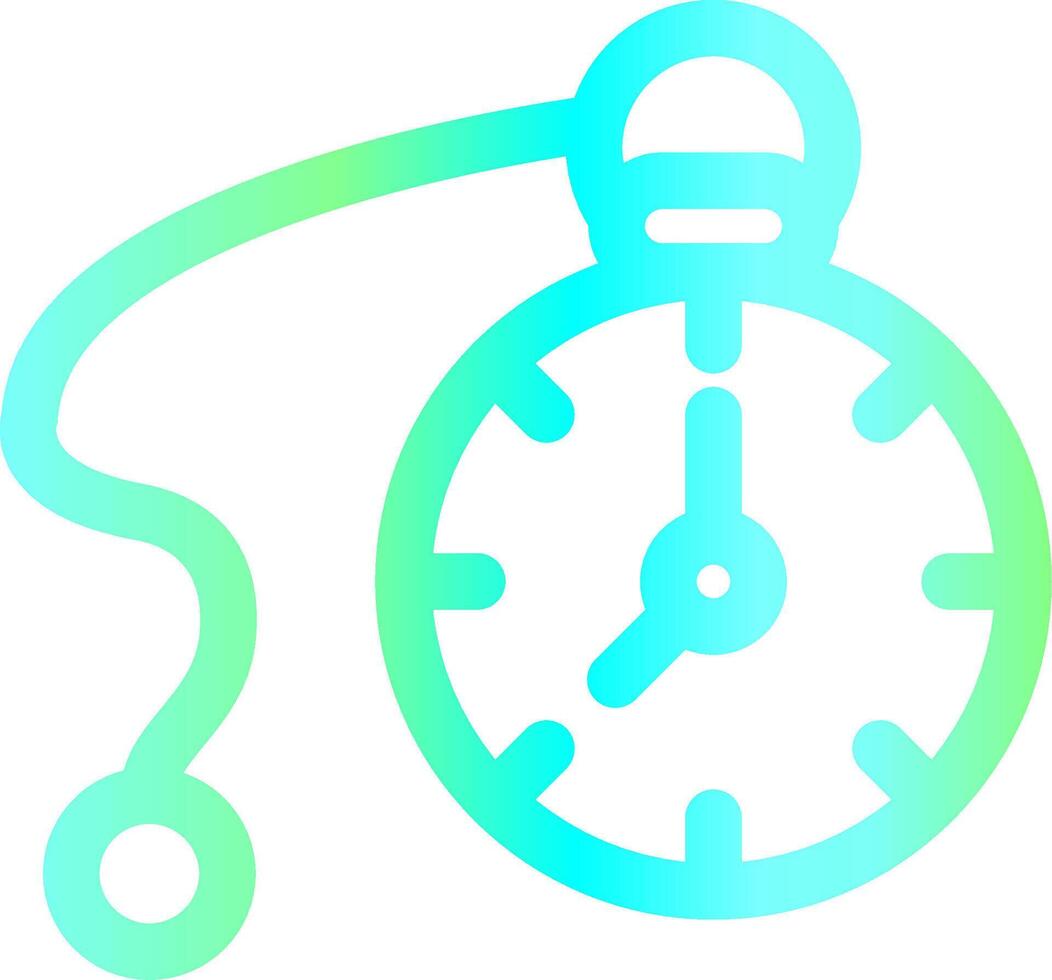 Pocket Watch Creative Icon Design vector