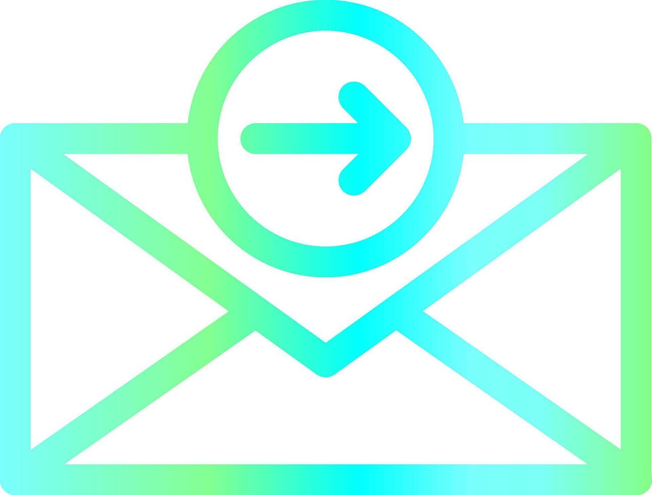 Forward Creative Icon Design vector