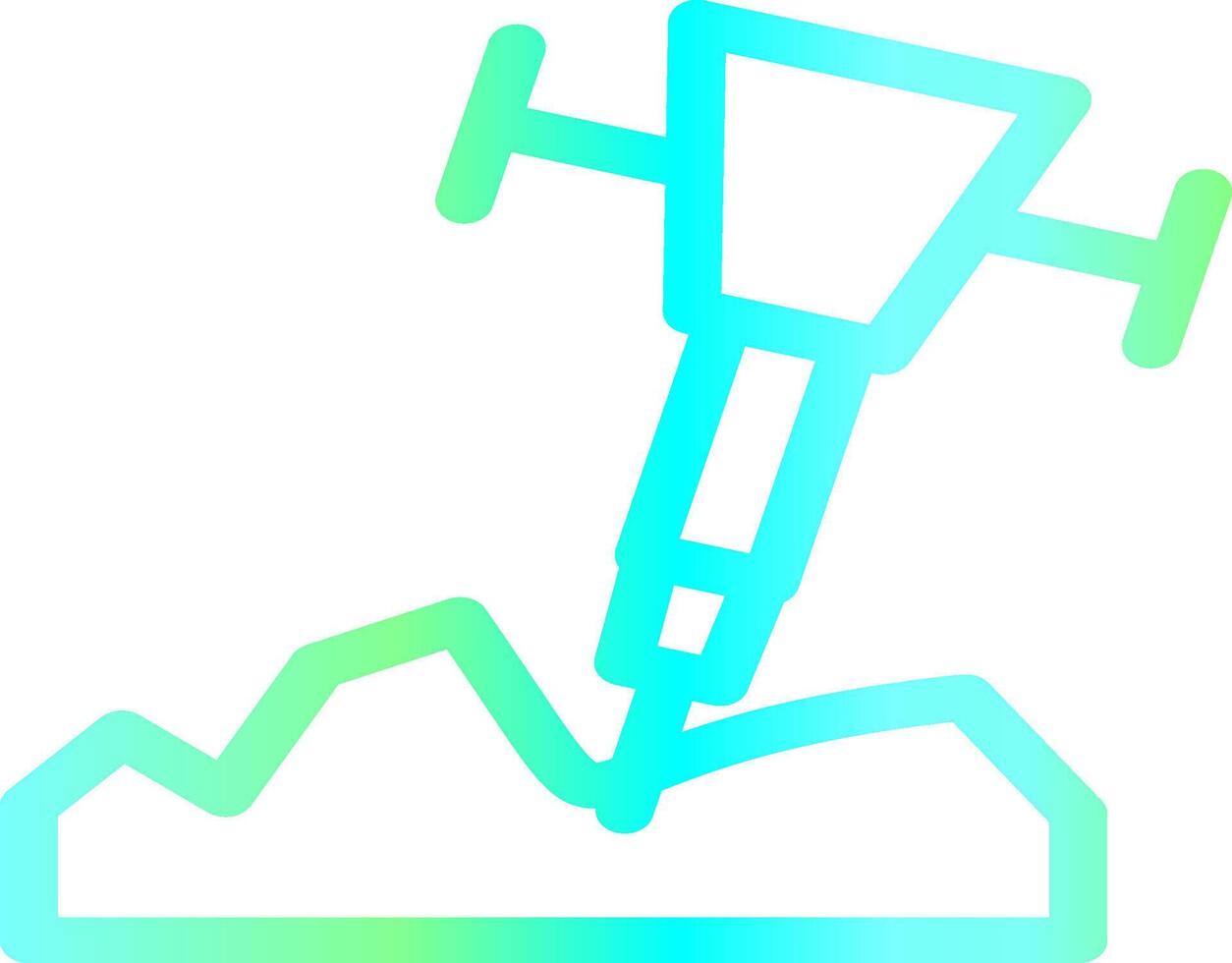 Drill Creative Icon Design vector