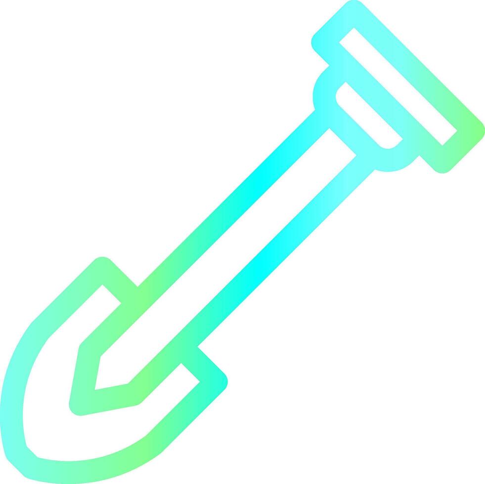 Shovel Creative Icon Design vector