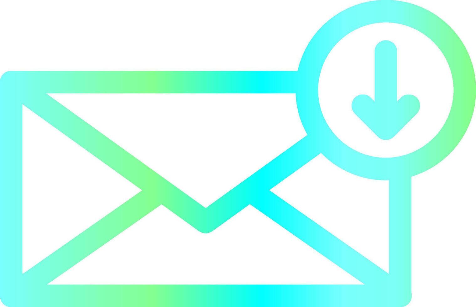 descargar el diseño del icono creativo de correo electrónico vector