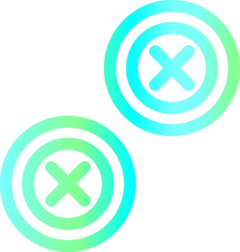 Buttons Creative Icon Design vector