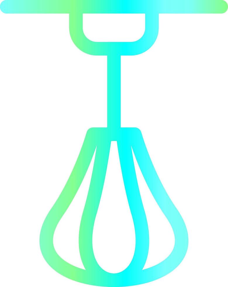 Punching Ball Creative Icon Design vector