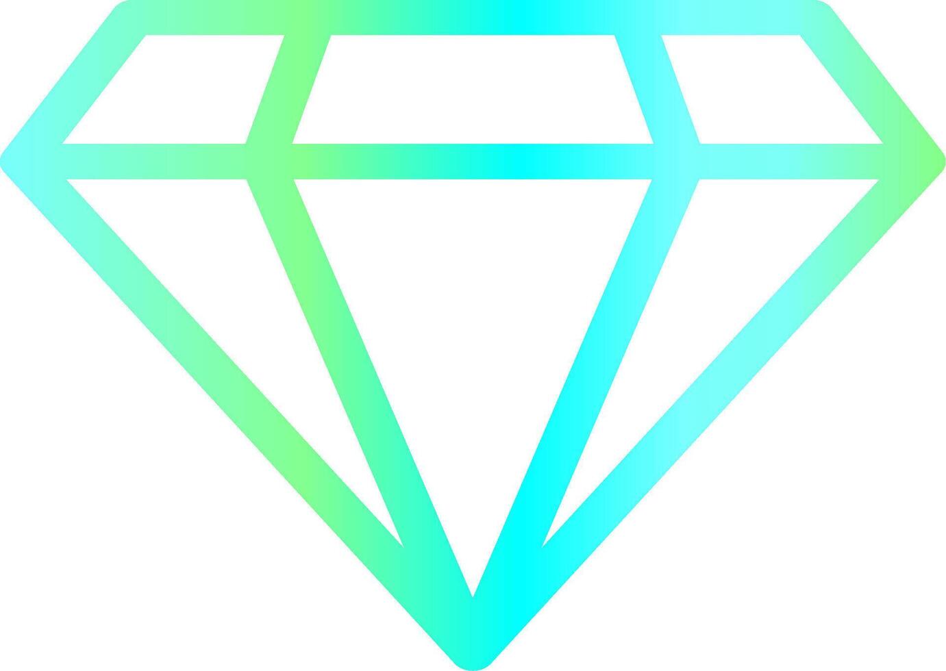Diamond Creative Icon Design vector