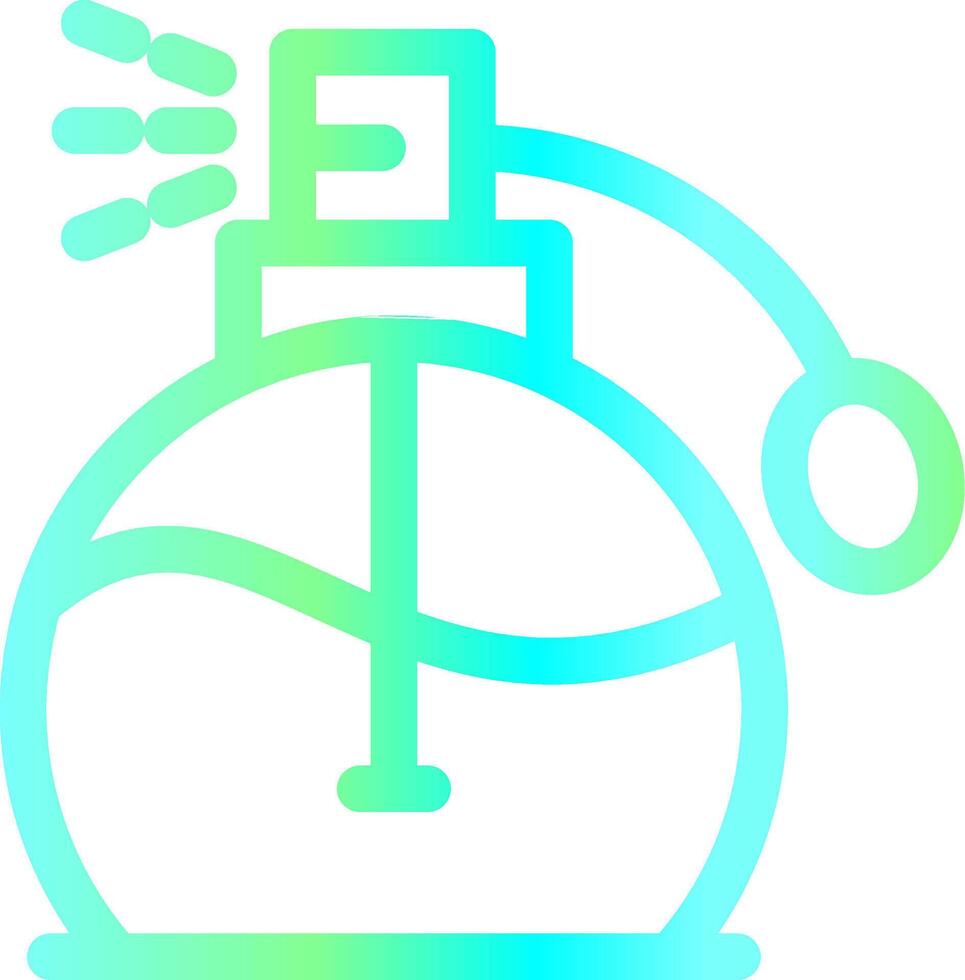 Perfume Creative Icon Design vector