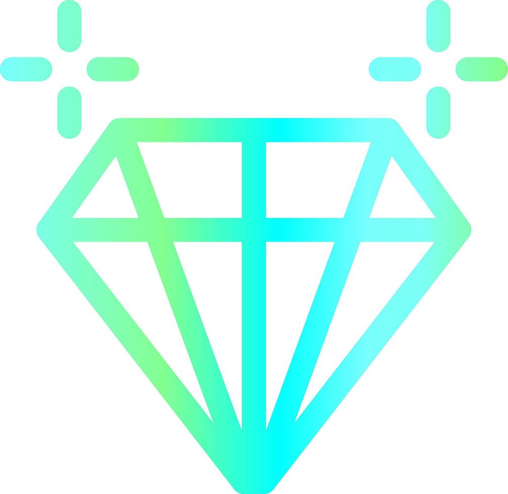 Diamond Creative Icon Design vector