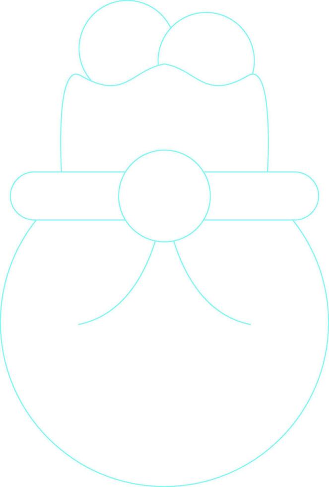 Money Bag Creative Icon Design vector