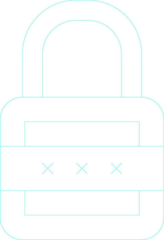 Lock Creative Icon Design vector