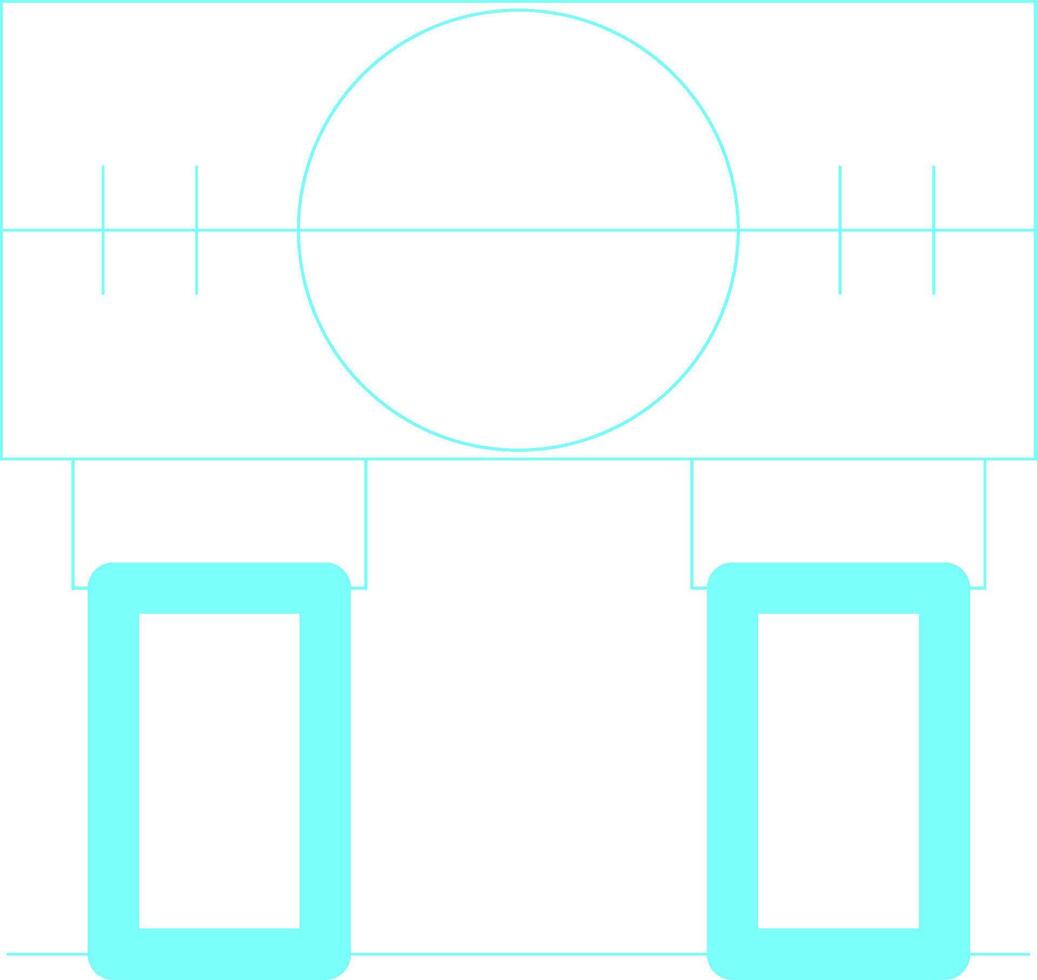 Pillory Creative Icon Design vector