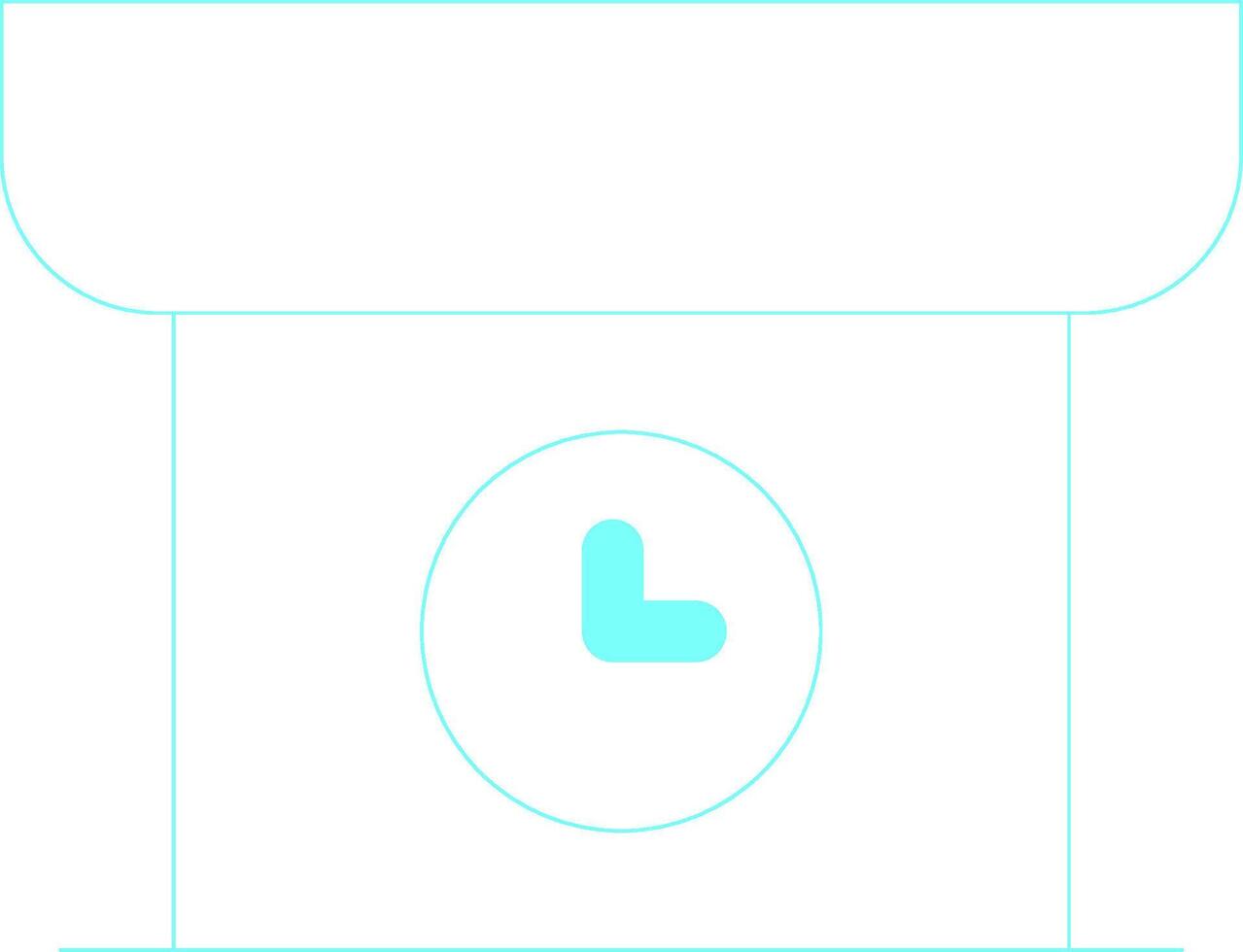 Kitchen Scale Creative Icon Design vector