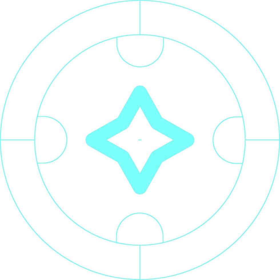 Compass Creative Icon Design vector