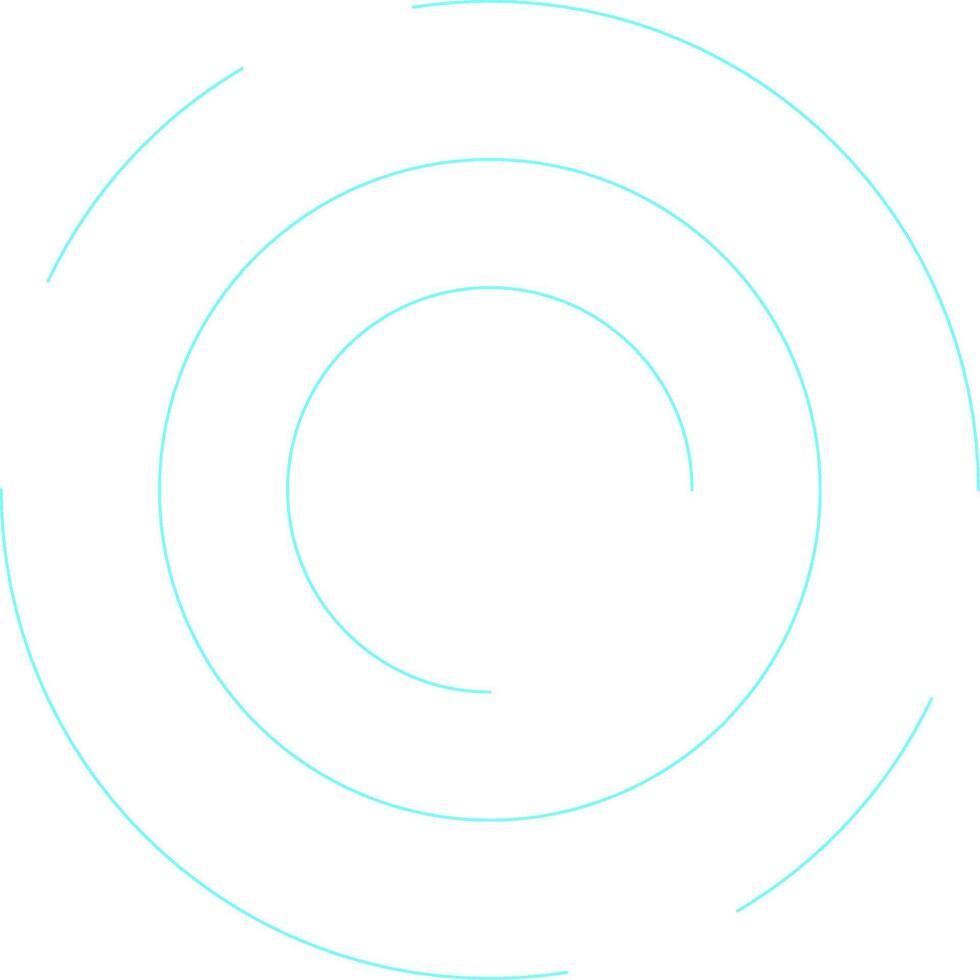 Black Hole Creative Icon Design vector