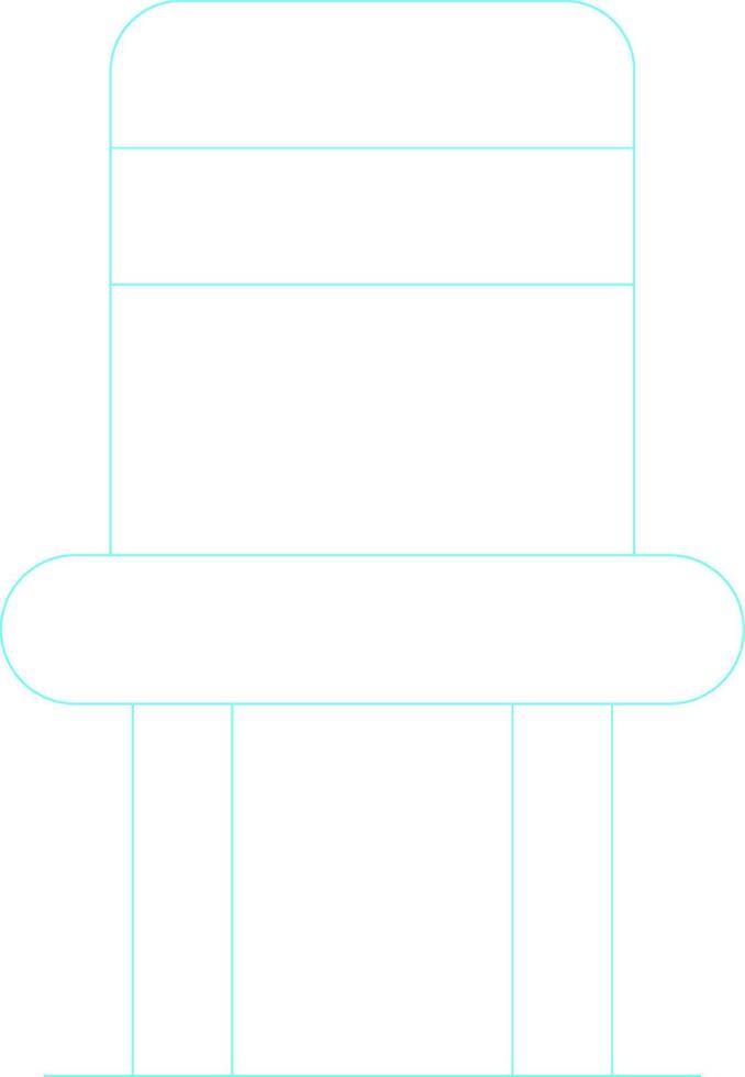 Chair Creative Icon Design vector