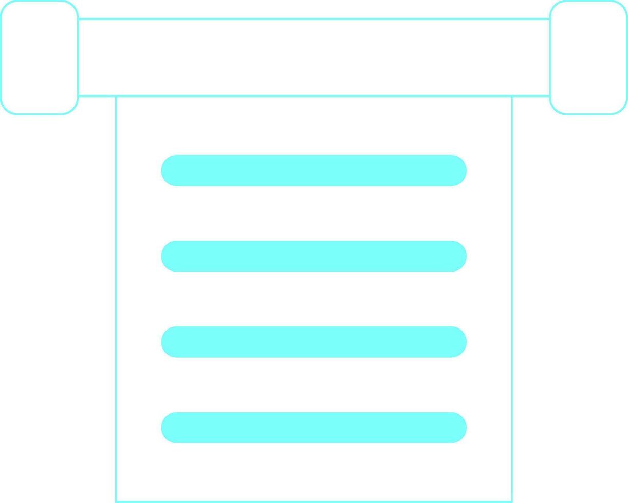 Scroll Creative Icon Design vector