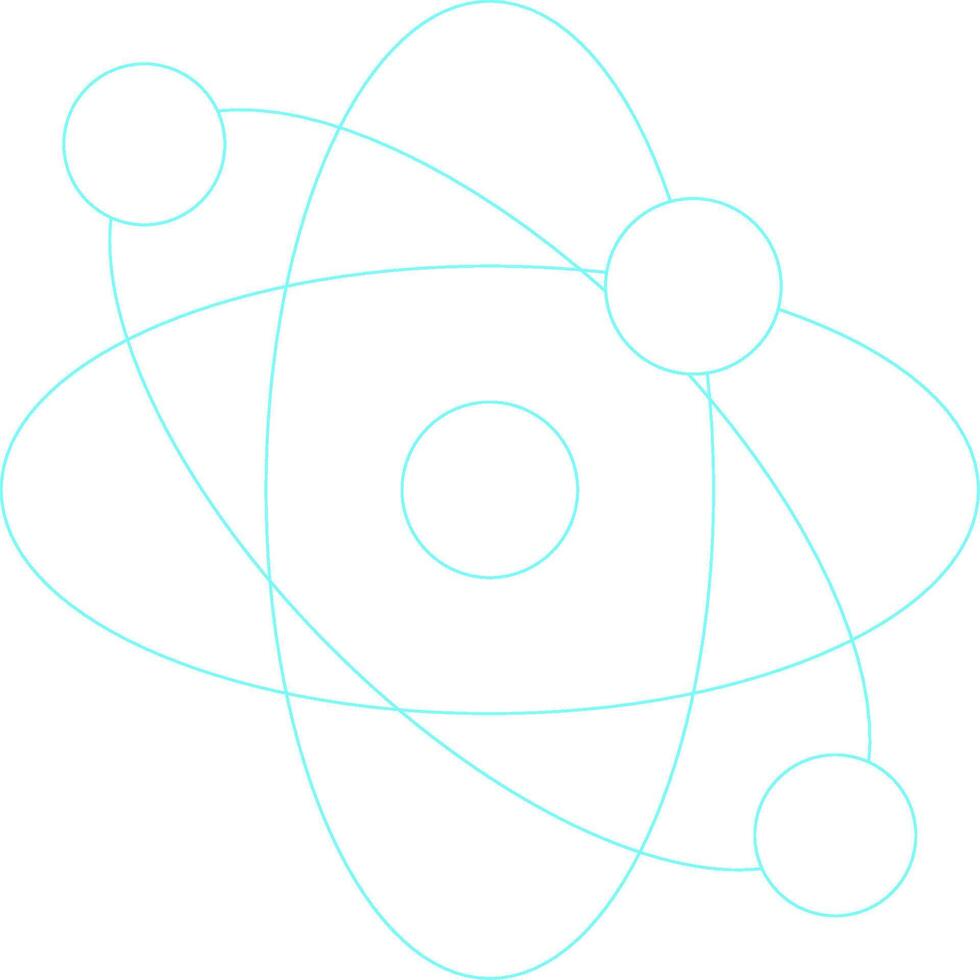 Solar System Creative Icon Design vector