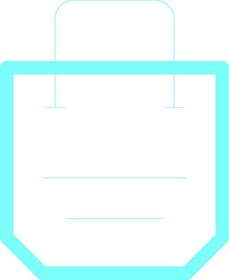 Bag Creative Icon Design vector