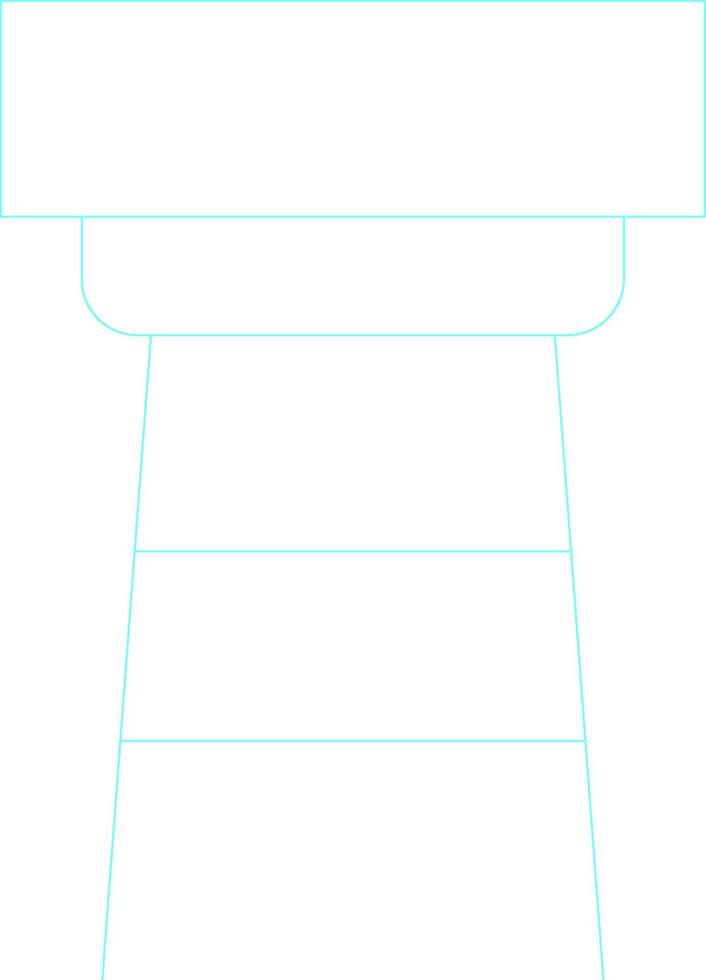 Stool Creative Icon Design vector