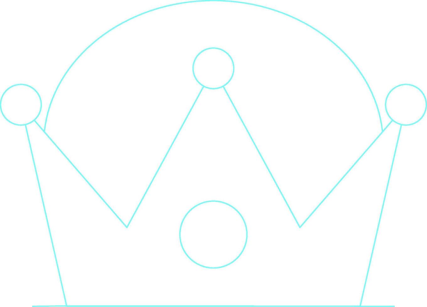 Tiara Creative Icon Design vector