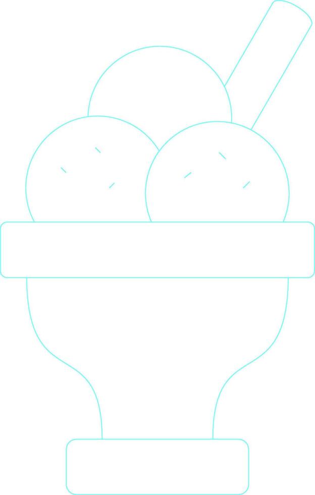 Dessert Creative Icon Design vector