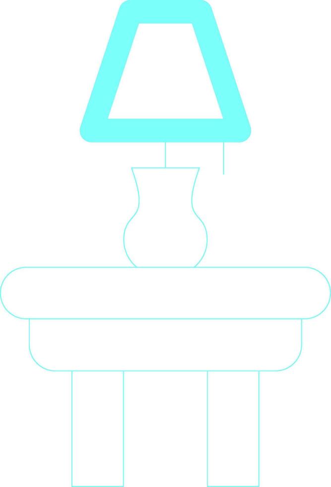 Night Stand Creative Icon Design vector