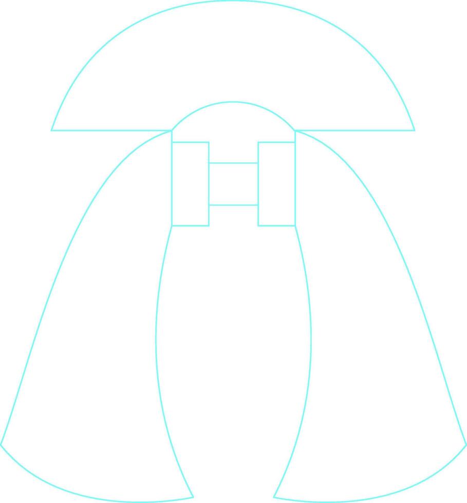 CLOAK Creative Icon Design vector
