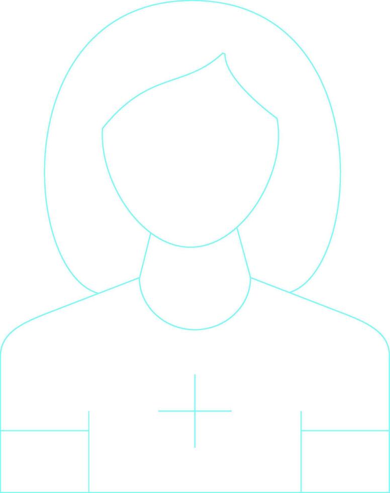 Nurse Creative Icon Design vector