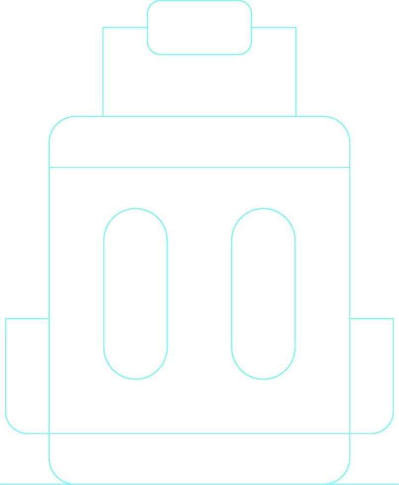 Travel Luggage Creative Icon Design vector