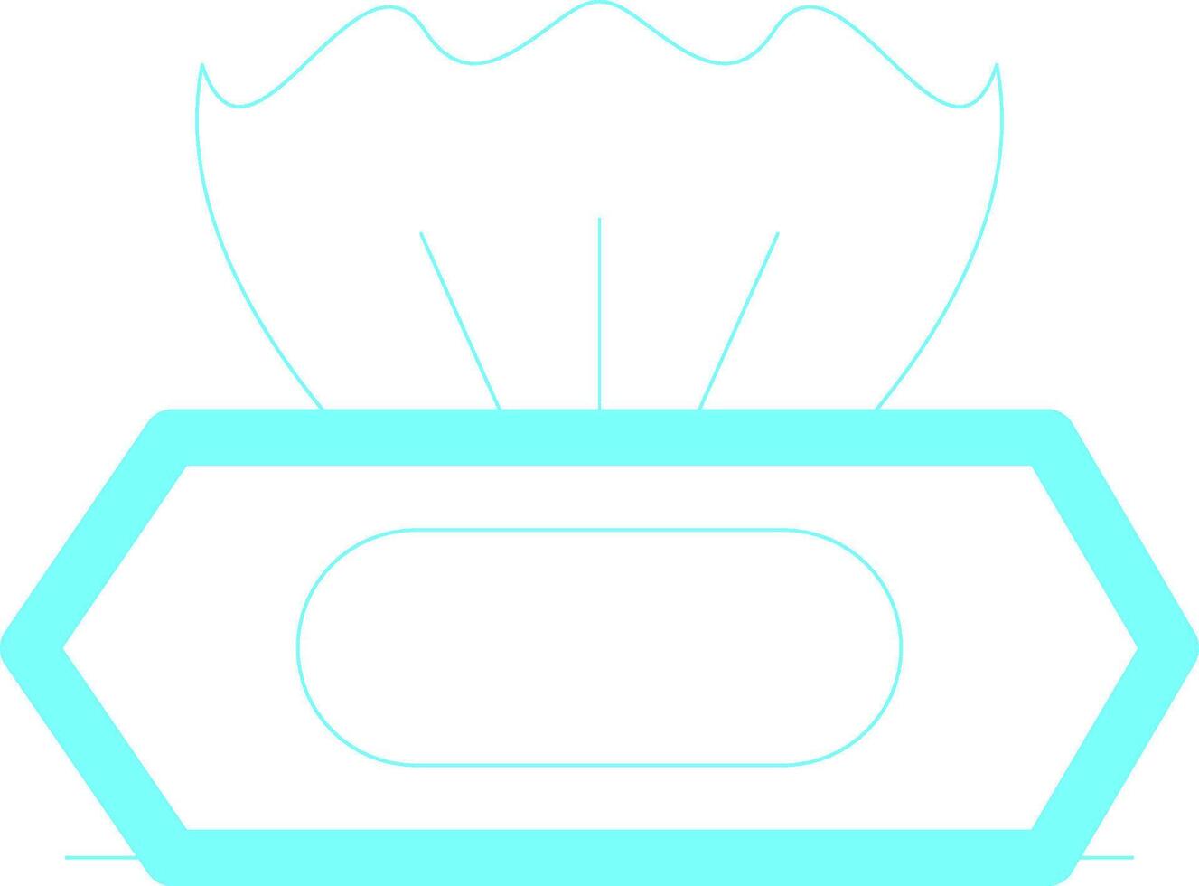 Makeup Remover Wipes Creative Icon Design vector