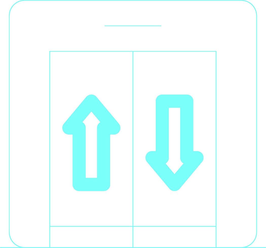 Elevator Creative Icon Design vector