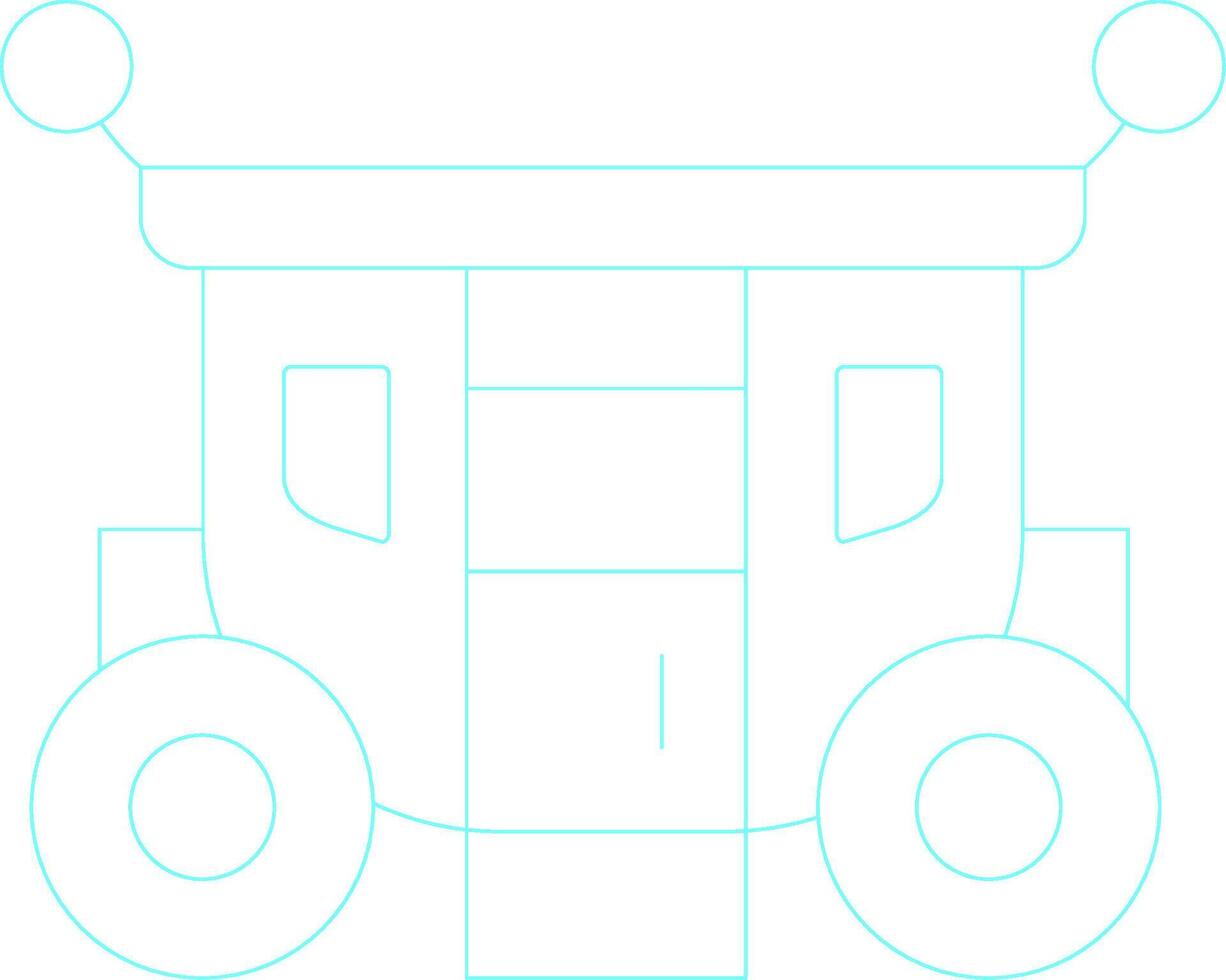 Carriage Creative Icon Design vector