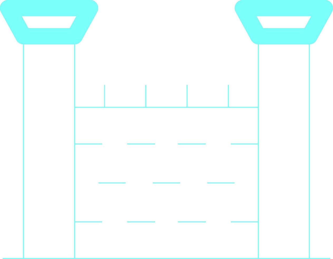 Wall Creative Icon Design vector
