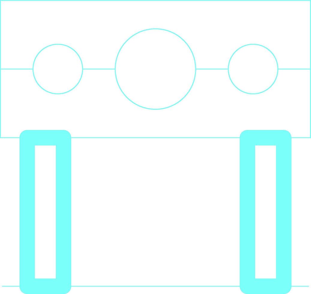Pillory Creative Icon Design vector